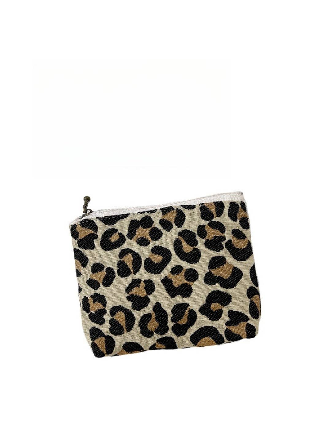 Funkyrel® Atzbranding Limited – Großhandel Geldbörse – Damen – Cosbai - Kleine Geldbörse mit Leoparden- & Blumenmuster10