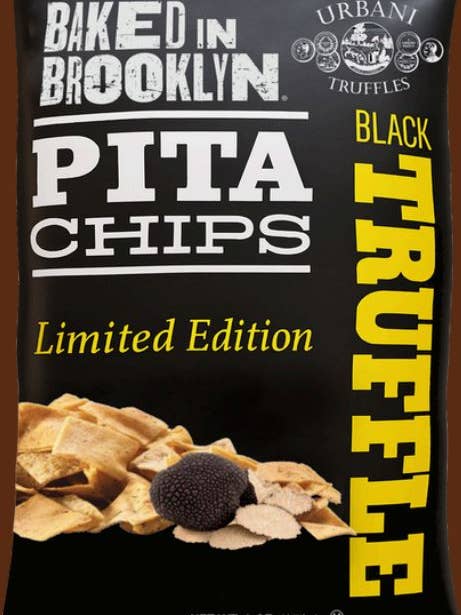 Baked In Brooklyn w/Urbani Truffles Pita Chips for wholesale by Urbani Truffles