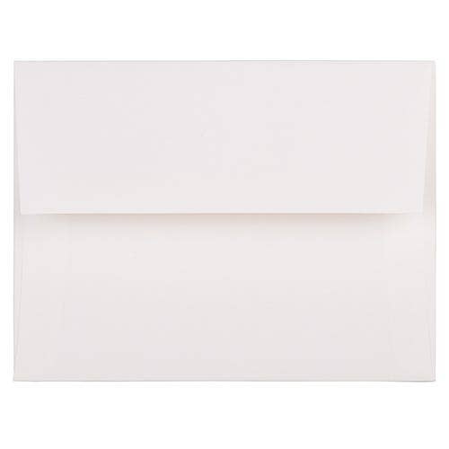 A2 Strathmore Envelopes, 4.38 x 5.75, White Linen, 1000 for wholesale by JAM PAPER