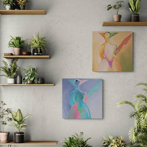 StudioKollisions - Wholesale Art Print - "Wannabe”, 2024 Signed Wall Art Print Set, Heavy Cardstock1