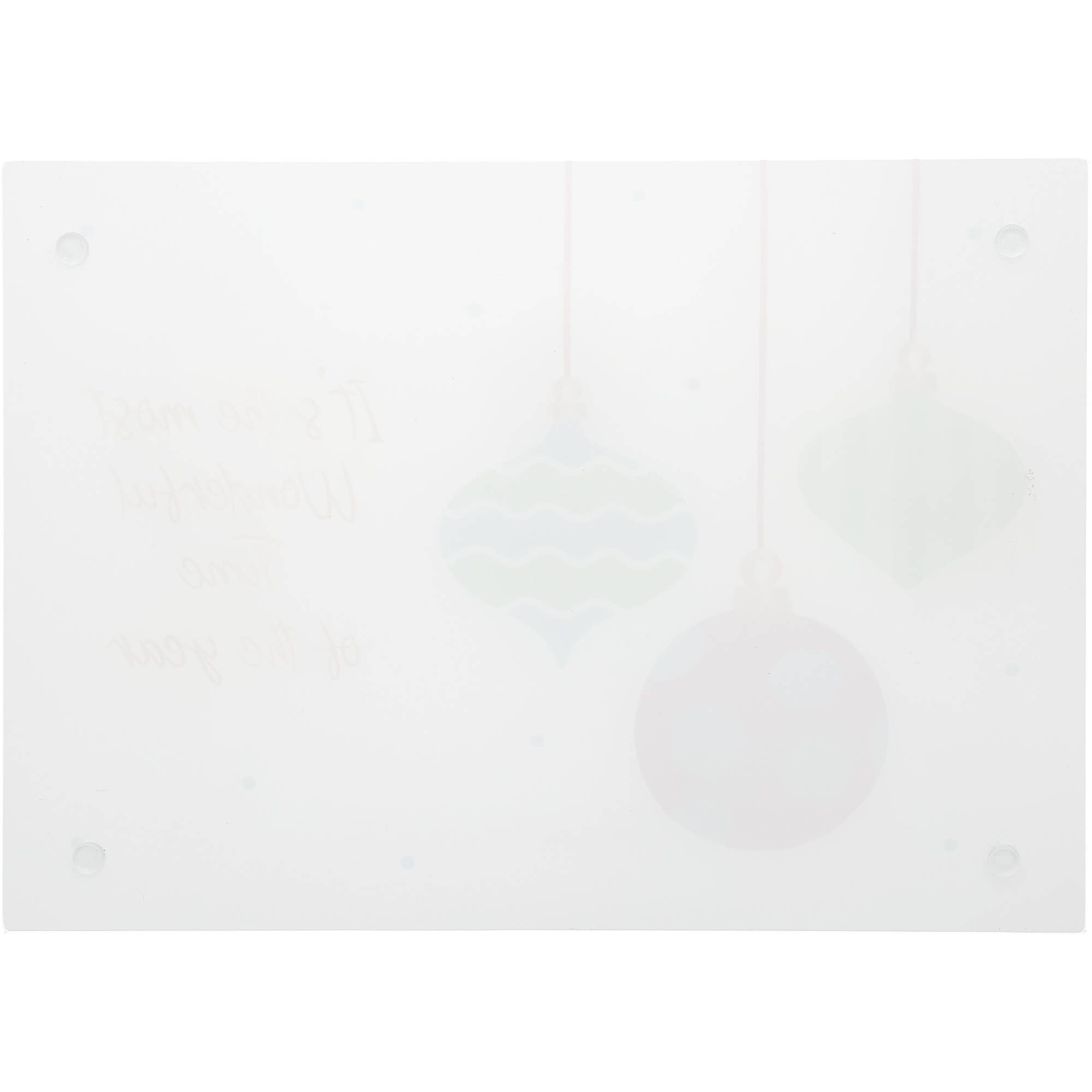 Pavilion - Wholesale Cutting Board - Holiday - 13.75" x 9.75" Glass Cutting Board2