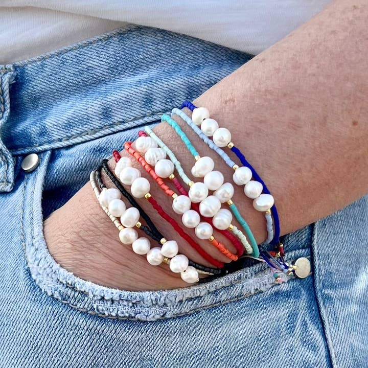 Greenwood Designs - Wholesale Beaded bracelet - PearlEssence Seed Bead Bracelet12