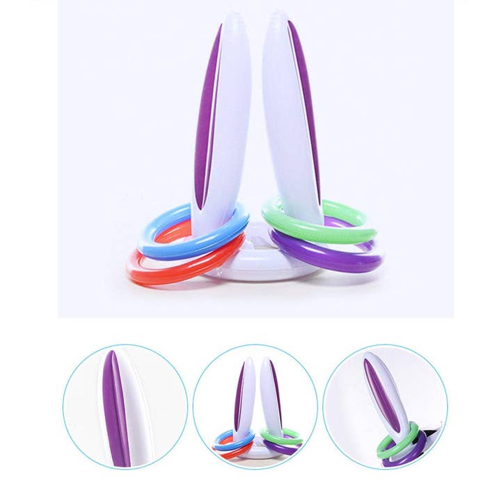 KiddieKickz - Vente Jouet gonflable – enfant et bébé - Jouet gonflable à lancer avec oreilles de lapin de Pâques7