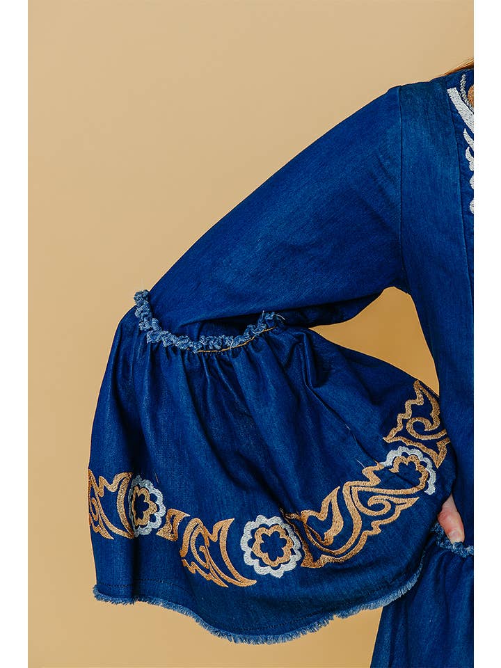 Lula Natura - Wholesale Dress - Women's - ALABAMA DENIM DRESS8