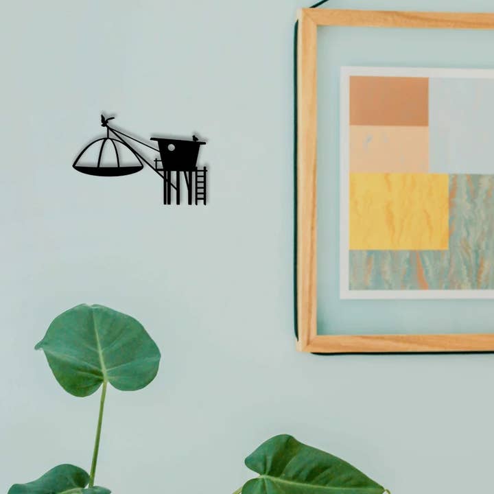 The Little Fishery and Its Birds (Model 20cm) for wholesale by Silhouest