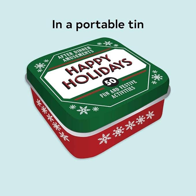 Chronicle Books - Wholesale Card Game - After Dinner Amusements: Happy Holidays3