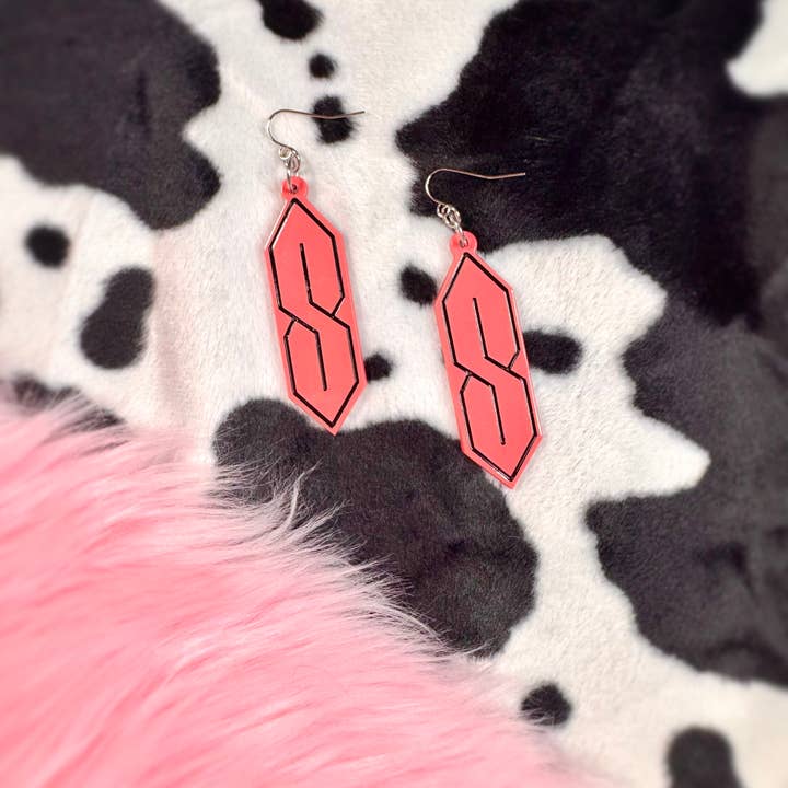 Peach Beast - Wholesale Dangle Earrings - Y2K Cool S Earrings