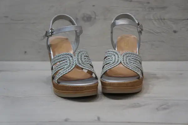 Top Staka - Wholesale Wedges - Women's - A68176Women's Summer Sparkling Wedge Cushion Platform Sandal0