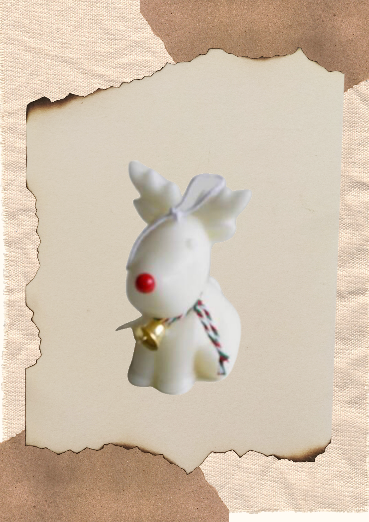 Sweet Happiness - Wholesale Grappige kaars - Hertenkaars voor kerstdecoratie0