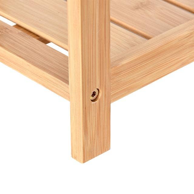 ToiletTree Products - Wholesale Drying Rack - 3-Tier Bamboo Rust-Proof Shirt Towel Bathroom Drying Rack7