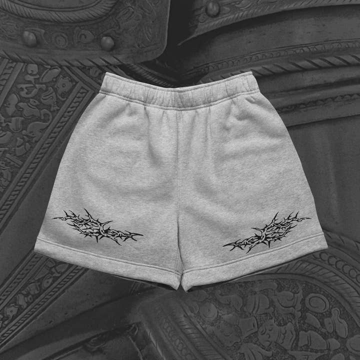 Pantaloncini da pista rilassati Thorn per la vendita all'ingrosso da parte di While Odin Sleeps