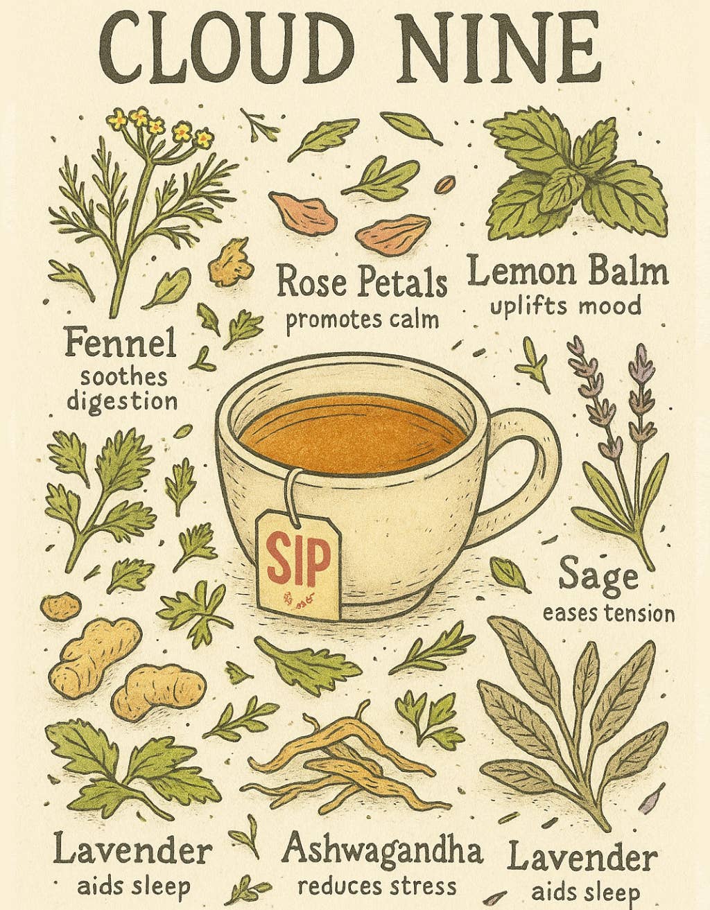 Sip and Smile LTD – wholesale Tea bags – Cloud 91