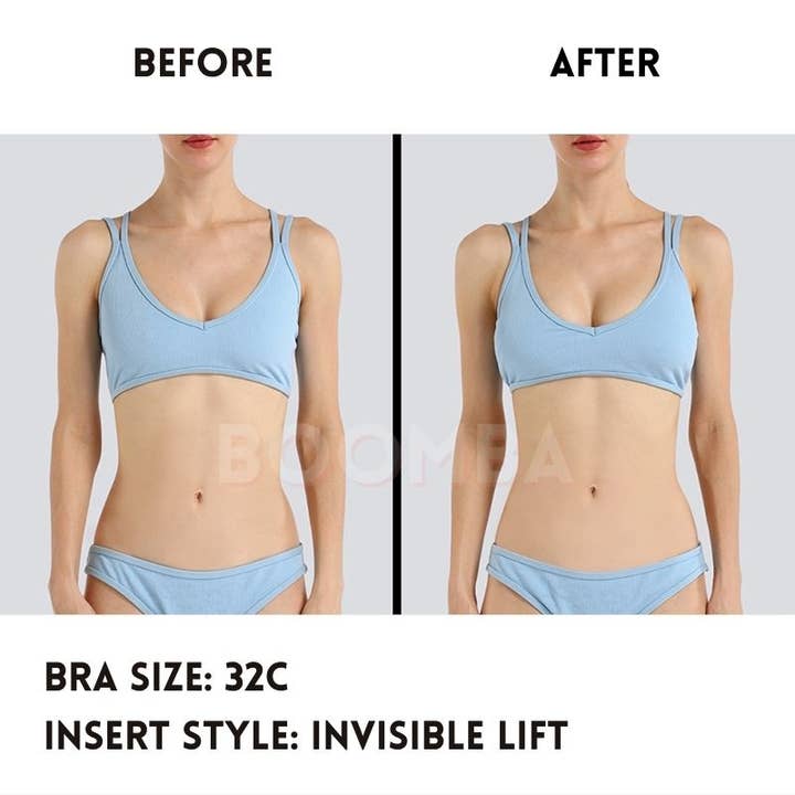 BOOMBA - Wholesale Bra Inserts - Women's - Invisible Lift Inserts