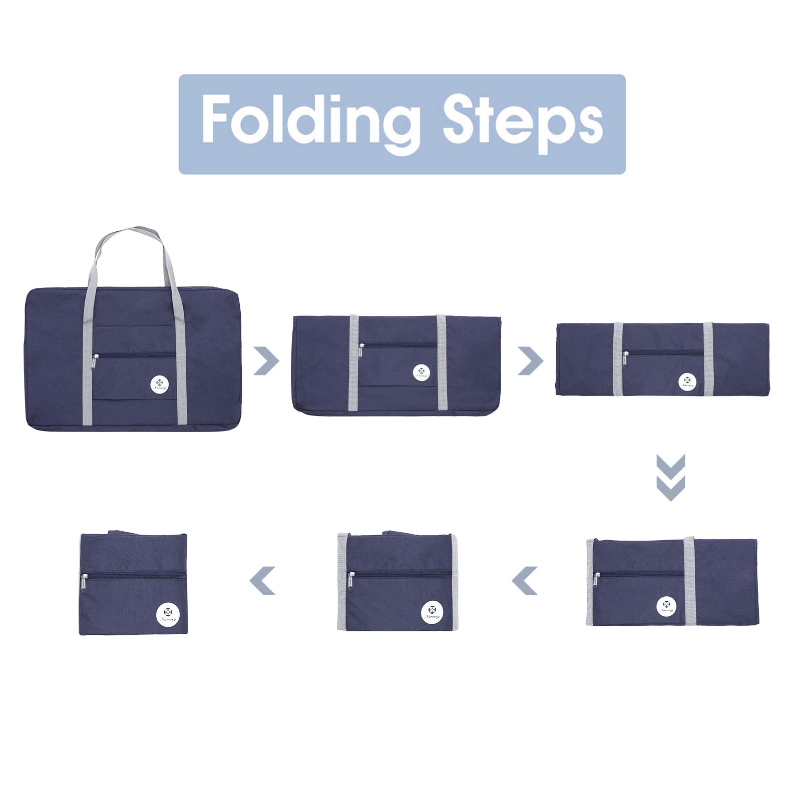 wandf - Venta al por mayor Bolsa de viaje - Unisex - Bolsa de viaje plegable NW3122 para equipaje de mano para estancia nocturna50