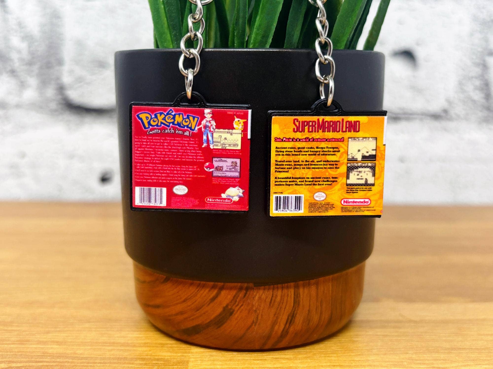 BitsyLabs – Engroshandel Nøglering - Unisex – Gameboy-spilæske-nøgleringe5