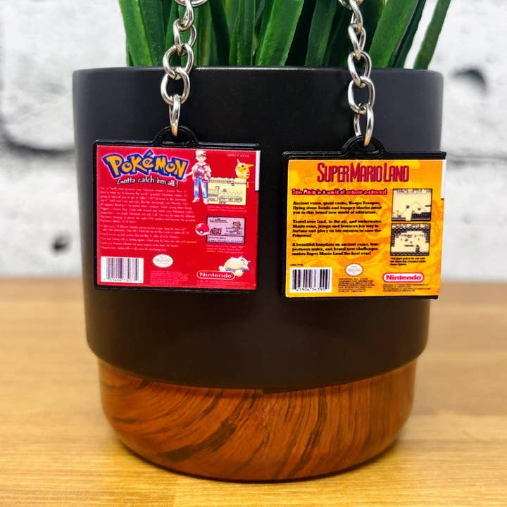 BitsyLabs – Engroshandel Nøglering - Unisex – Gameboy-spilæske-nøgleringe5