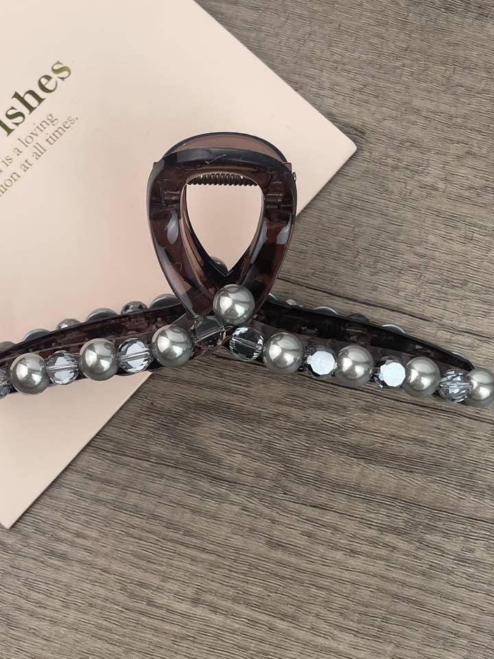 Enkel akryl hårklämma L5041 för wholesale av Ole