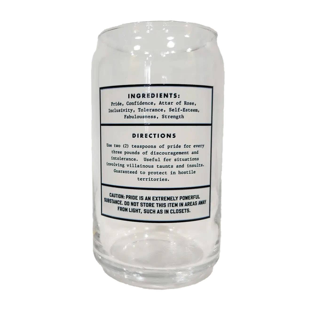 Brooklyn Superhero Supply Co. - Wholesale Beer Glass/Mug - Pride Superpower Pint Glass1