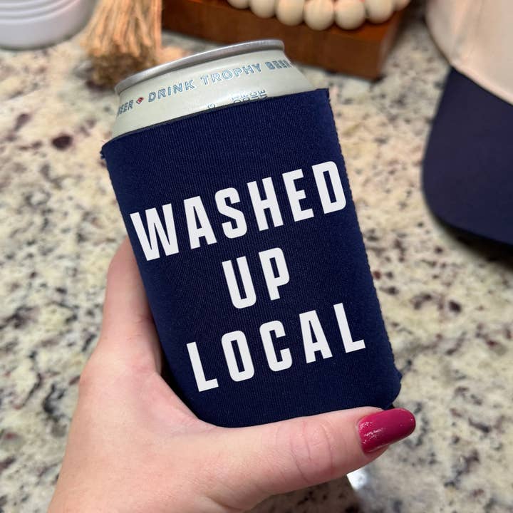 Clover + Cotton Co - Wholesale Drink Huggers & Koozies - Washed Up Local Drink Hugger7