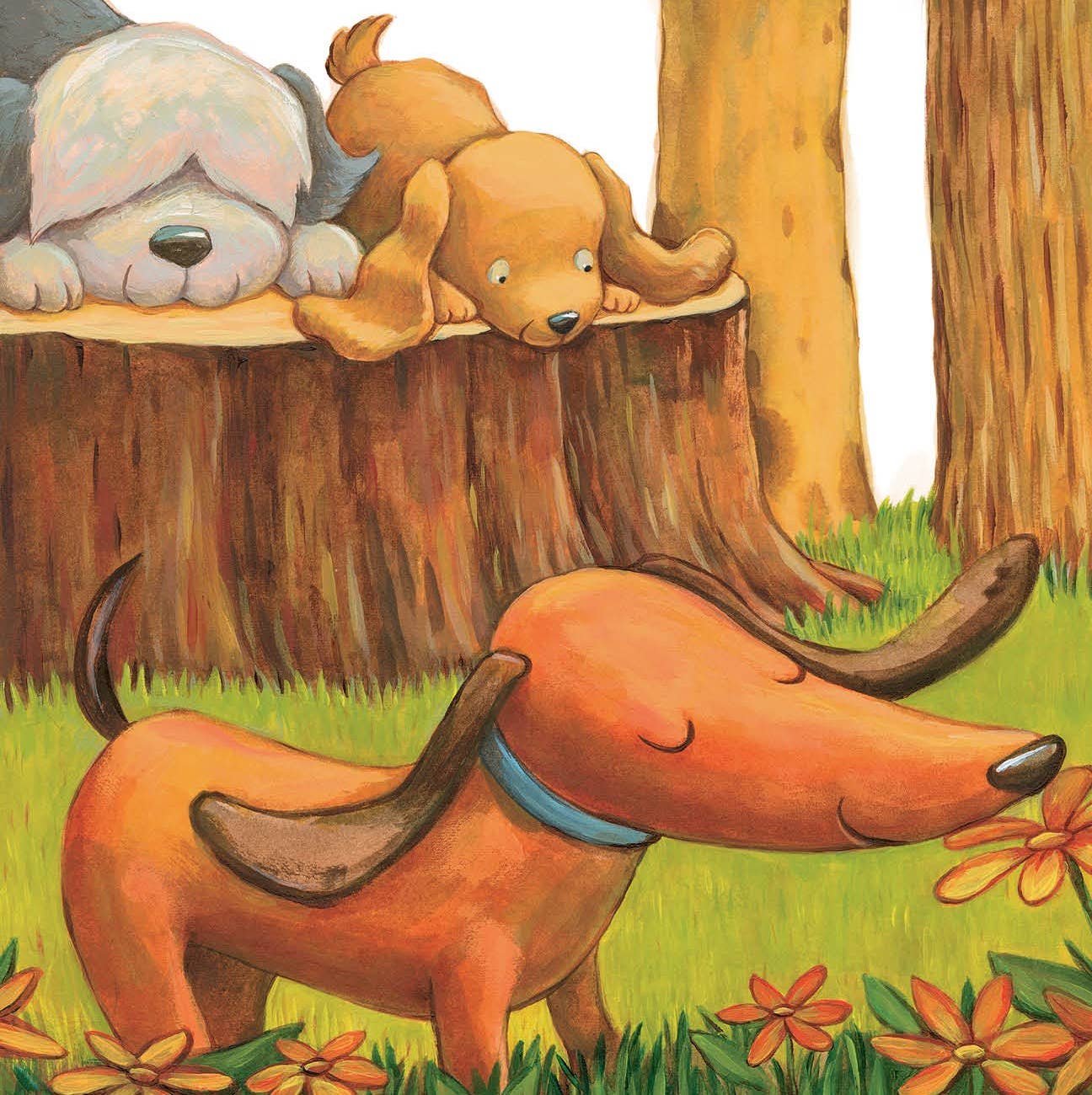 Sleeping Bear Press - Wholesale Preschool Book (3-5) - Pippa and Percival, Pancake and Poppy: Four Peppy Puppies4