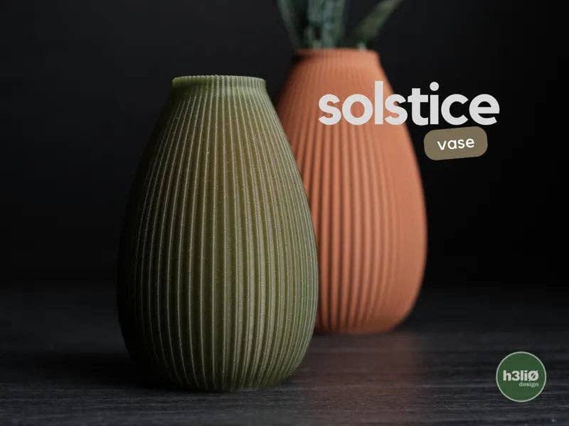 Preneel3dUniverse - Wholesale Vase - Solstice Vase β 3D Printed Elegant Modern Flower Vase