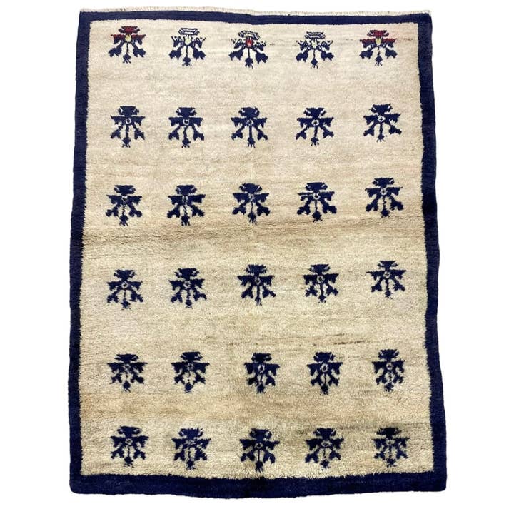 Vintage Tuleu Shaggy Area Rug | 4.3 x 5.9 for wholesale by Vintage Loomz