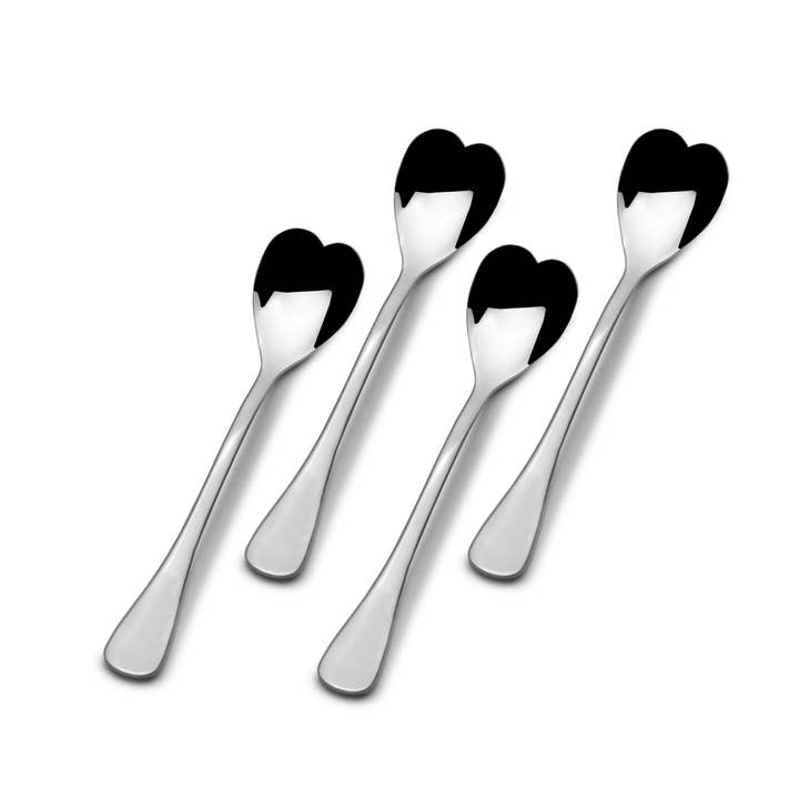 Towle Everyday Irresistible Set of 4 Coffee Spoons for wholesale by Lifetime Brands Silverwarehouse