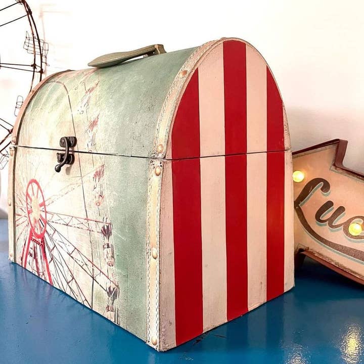 Mint by Michelle - Wholesale Craft supplies - Ferris Wheel Mint Decoupage Paper5