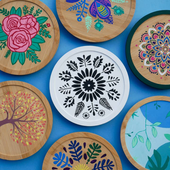 Adults & Crafts - Wholesale DIY Craft Kit - Bamboo Turntable Craft Kit1