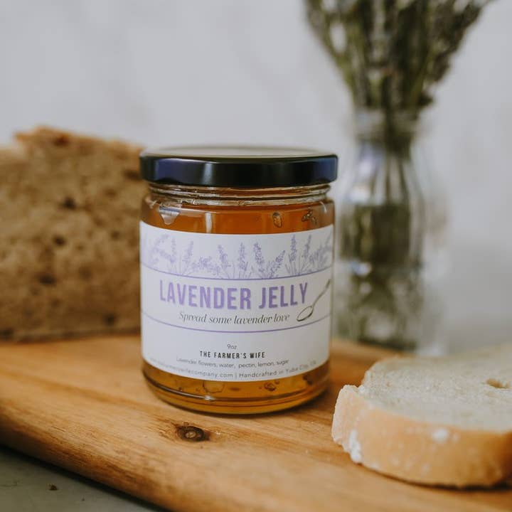 The Farmer's Wife LLC - Wholesale Jam/Jelly - Lavender Jelly