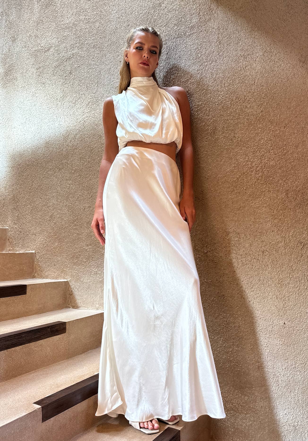 MACKENZIEMODE - Wholesale Skirt – Women’s - MAJESTIC SILK SKIRT