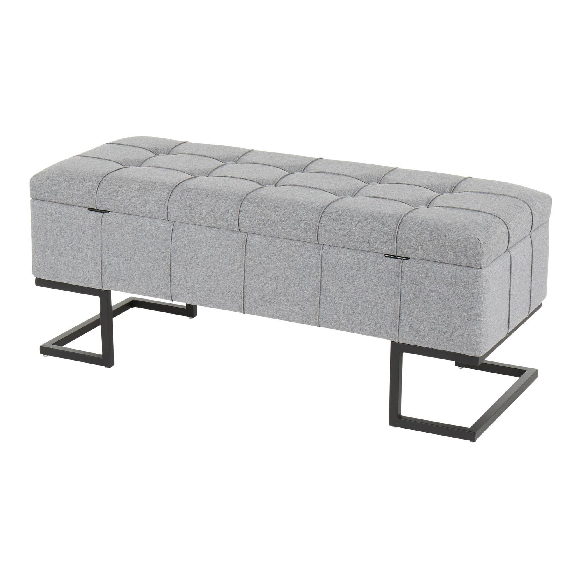 LumiSource and Grandview Gallery - Wholesale Bench - Midas Storage Bench10