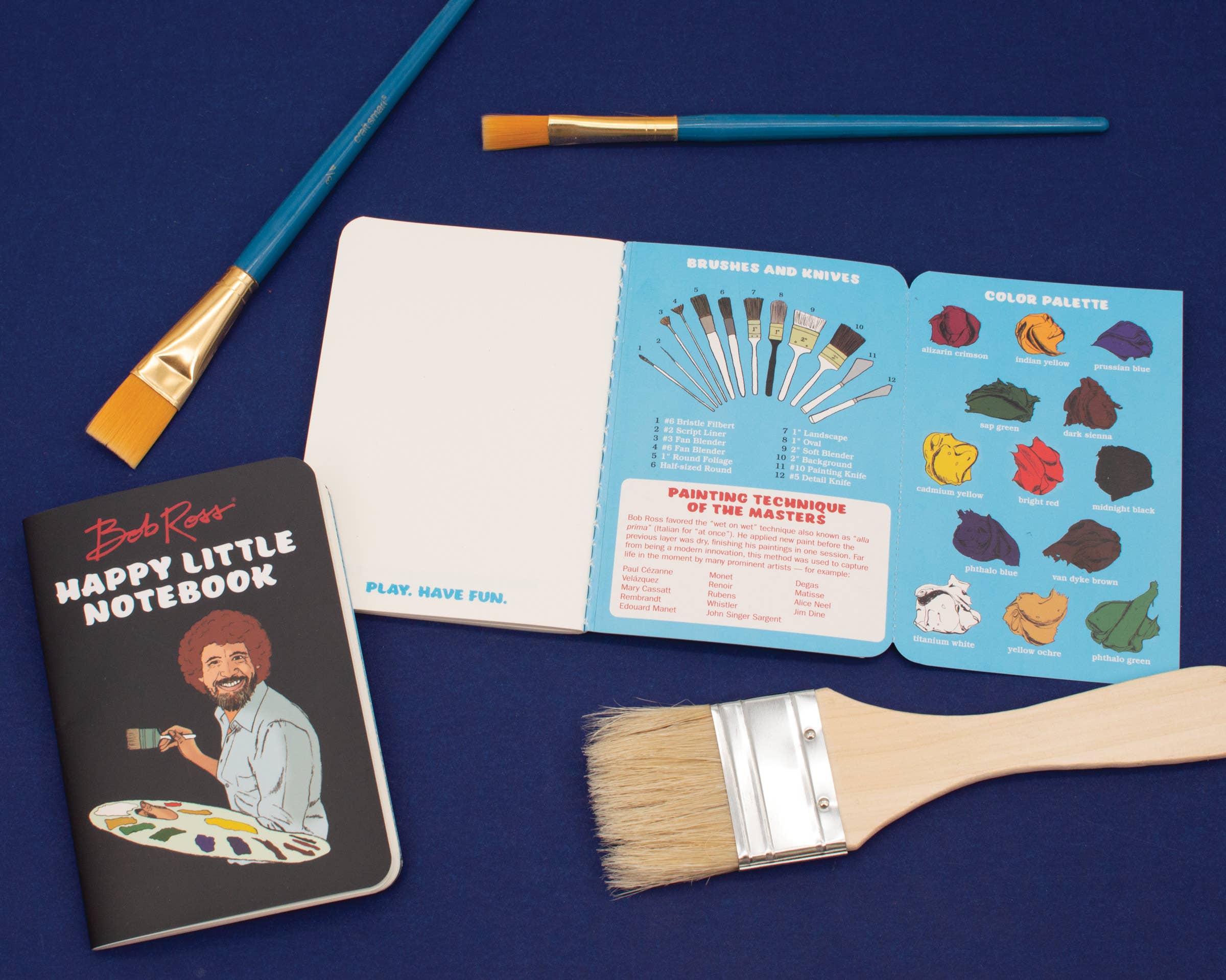 Unemployed Philosophers Guild - Venta al por mayor Cuadernos - Cuaderno Bob Ross5