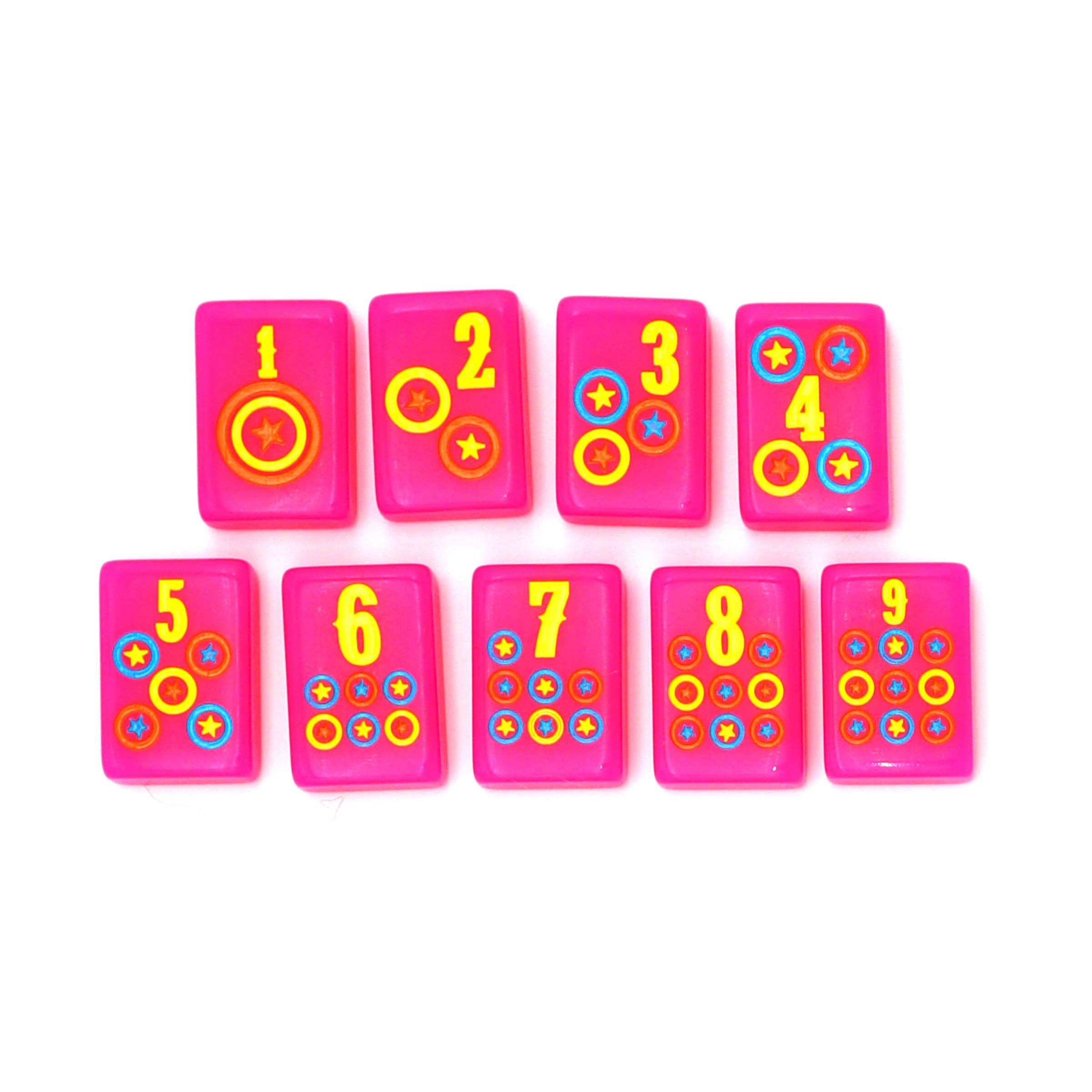 The Mahjong House - Wholesale Board Game - Hot Pink Texas Tiles5