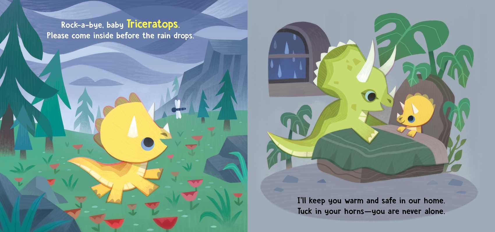 Simon & Schuster - Wholesale Preschool Book (3-5) - Rock-a-Bye, Dino by Hannah Eliot2