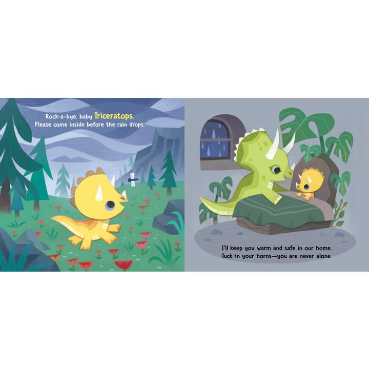 Simon & Schuster - Wholesale Preschool Book (3-5) - Rock-a-Bye, Dino by Hannah Eliot2