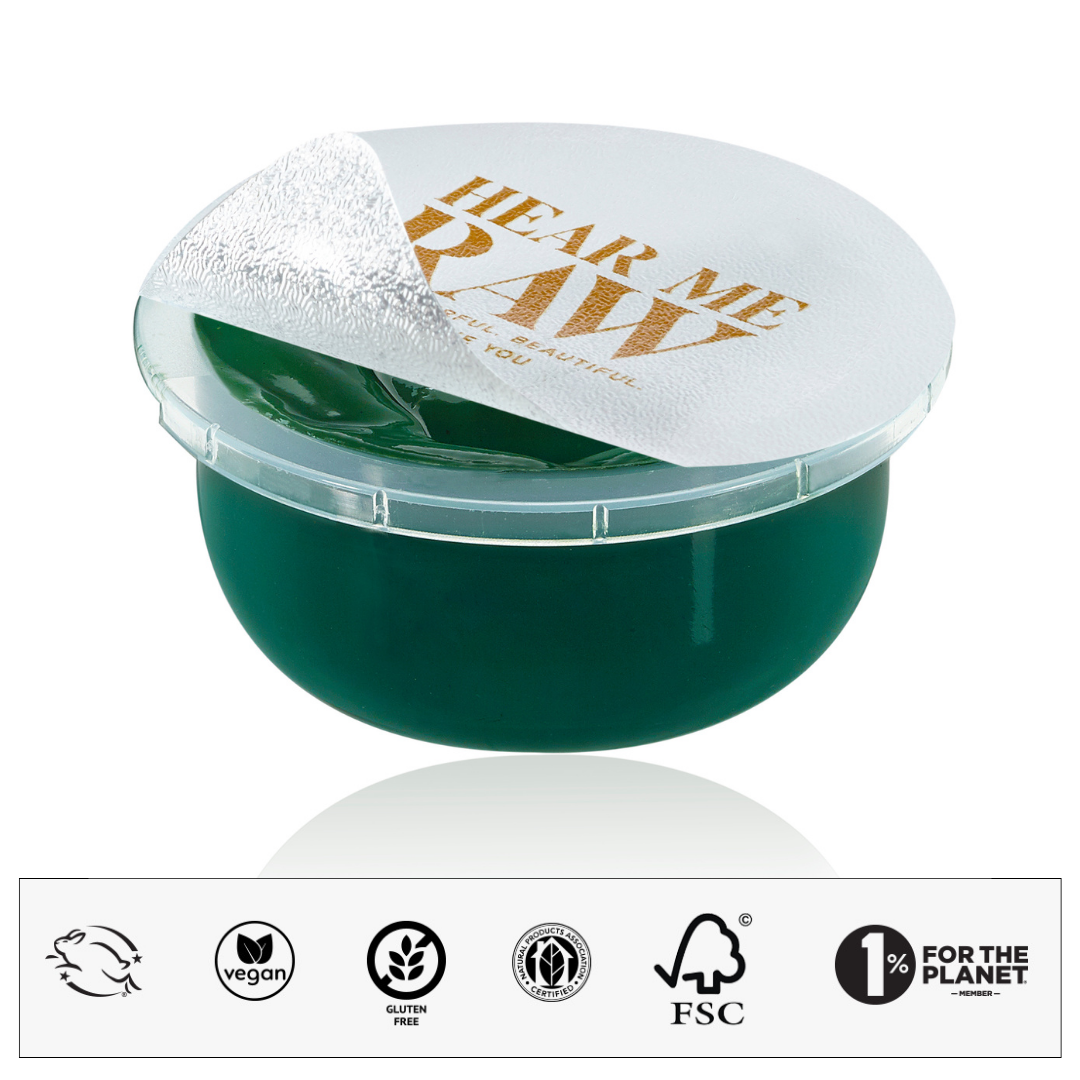HEAR ME RAW - Vente Masque pour le visage - Pod de recharge The Brightener avec chlorophylle - 2,5 oz liq.7