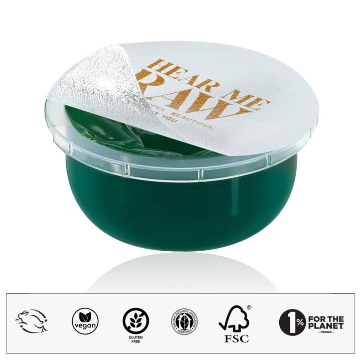HEAR ME RAW - Vente Masque pour le visage - Pod de recharge The Brightener avec chlorophylle - 2,5 oz liq.7