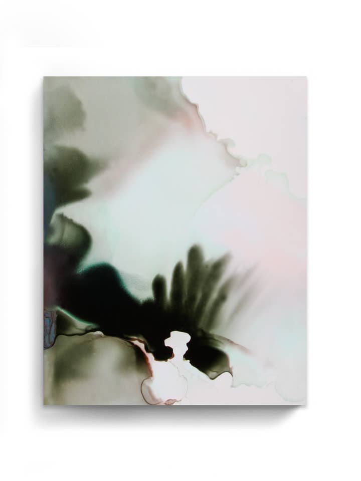 Stampe d'Arte Astratta su Carta Acquerello Sciolta e Tela | Uplands 5 per la vendita all'ingrosso da parte di Marta Spendowska