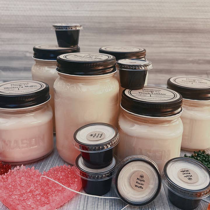 Hometouch Candle Co. - Wholesale Wax Melt -  Single Scent Shot - 1 oz. Soy Wax Melts3
