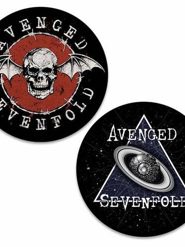 Avenged Sevenfold - Skull / Space Slipmat (2pc set) - 12” for wholesale by Scorpio Posters