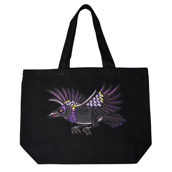Sac fourre-tout Raven pour la vente par Stuntin Goods