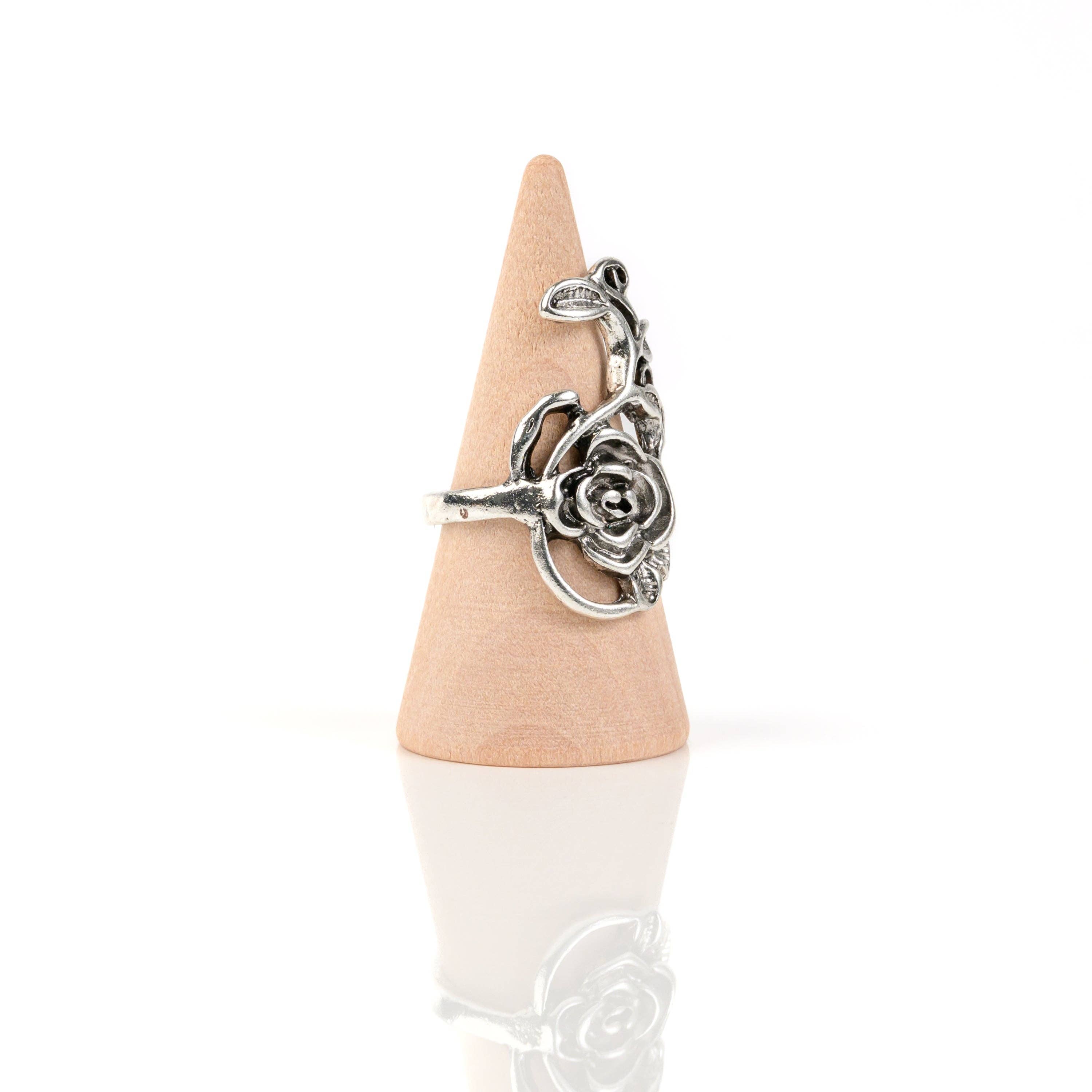 Henna Shoppe - Wholesale Cocktail/Statement Ring - Rose Ring7
