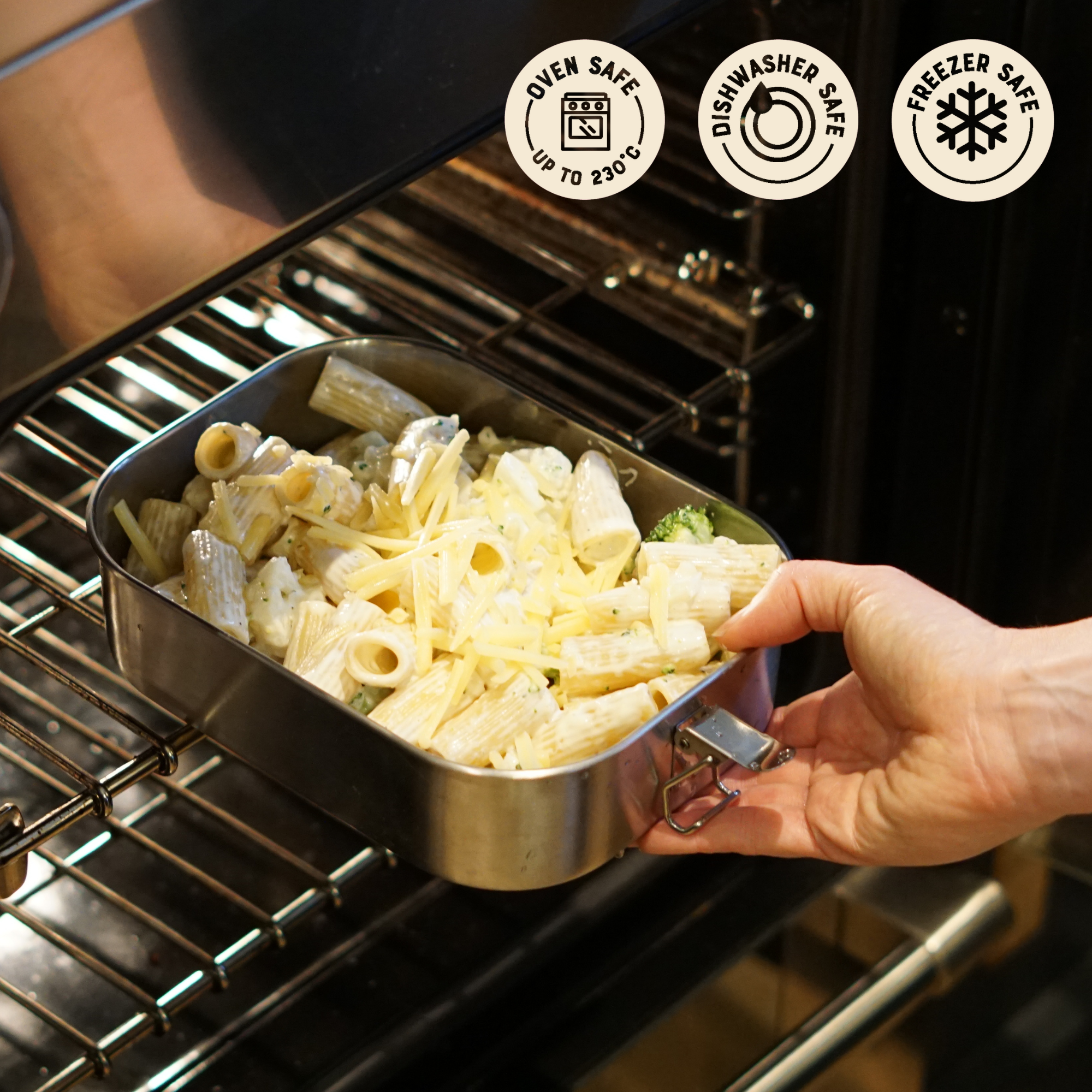 Moonmoon – wholesale Lunch bag/box – Stainless Steel Lunch Box | 1.4 Litre Leakproof Metal Bento 5