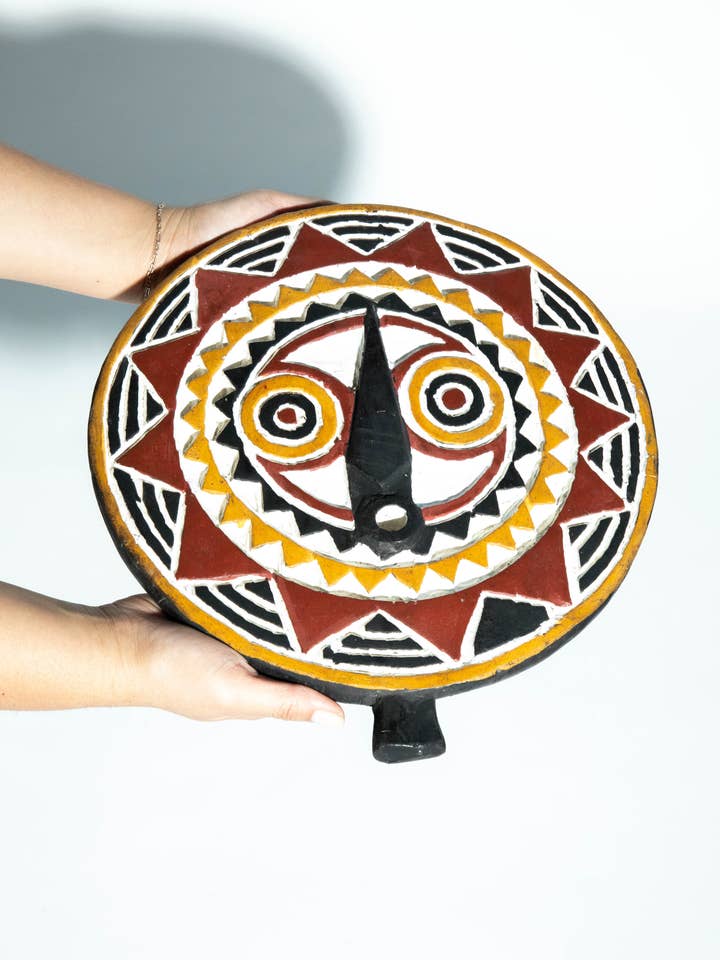 Masque solaire - 12"- Burkina Faso pour la vente par Voyage