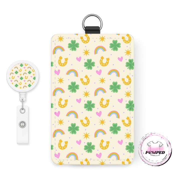 Lucky Charms Retractable Badge Reel & I.D. Badge Holder for wholesale by Beyond Pumped
