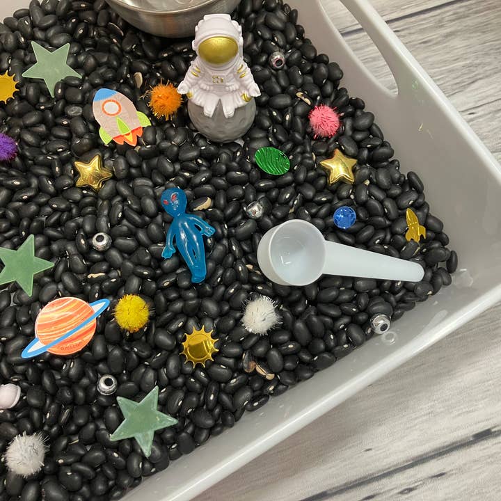 Curious Learning and Sensory - Wholesale Toy set – Kids - Astronauts in Space Sensory Bin, Sensory Bins Kids, Space3