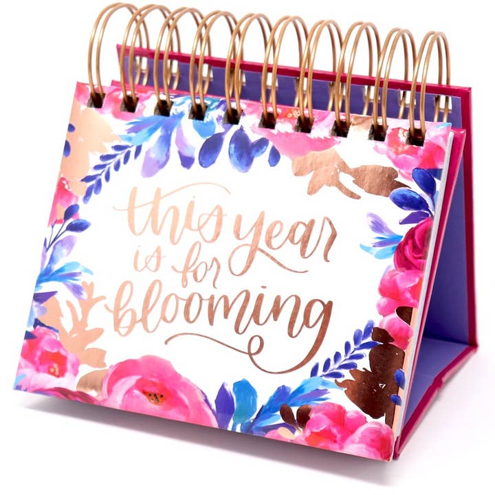bloom daily planners - Wholesale Calendar - Handlettered Quotes Daily Desk Easel1