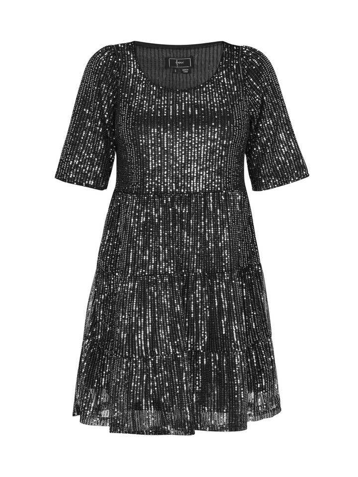 Vestido Mini Ajuste Regular de Poliéster para Mujer Faina (19248081) para venta al por mayor de MO Streetwear