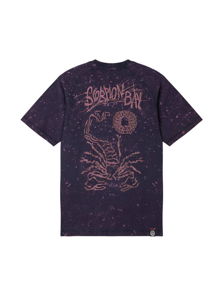 T-shirt imprimée double face "Wired Scorpion" homme pour la vente par Scorpion Bay